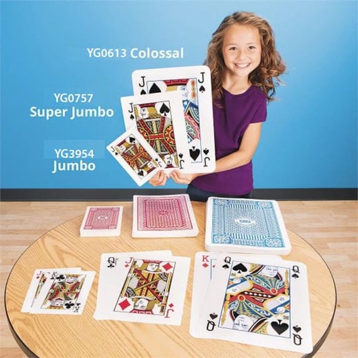 Jumbo 4x Sized Playing Cards SS Worldwide