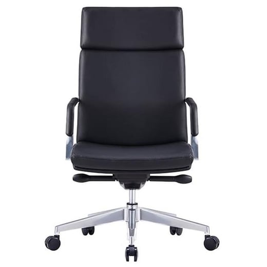 Select Premium Italian Leather Executive Office Chair, High Back Style Ergonomics