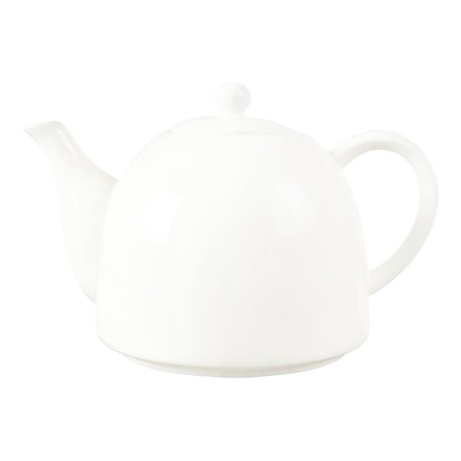 VTWonen Michallon Porcelain Teapot, Classic White VTWonen