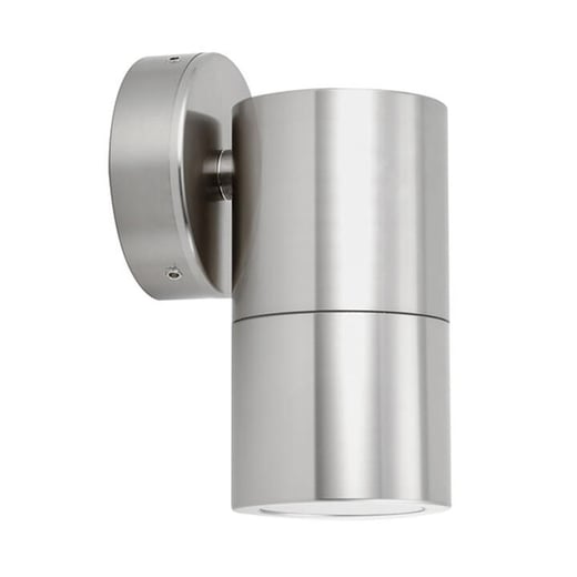 Timnath IP65 Exterior Fixed Down Wall Light, GU10, Titanium 3A Lighting