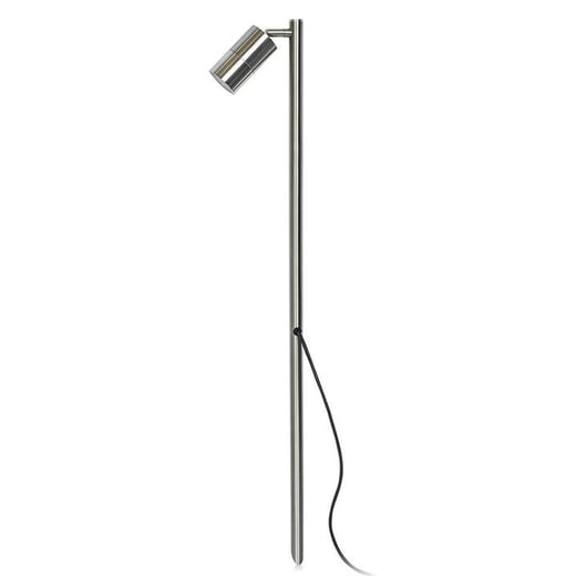 Timnath IP65 Exterior Single Adjustable Spike Garden Light, MR16, 100cm, Stainless Steel 3A Lighting