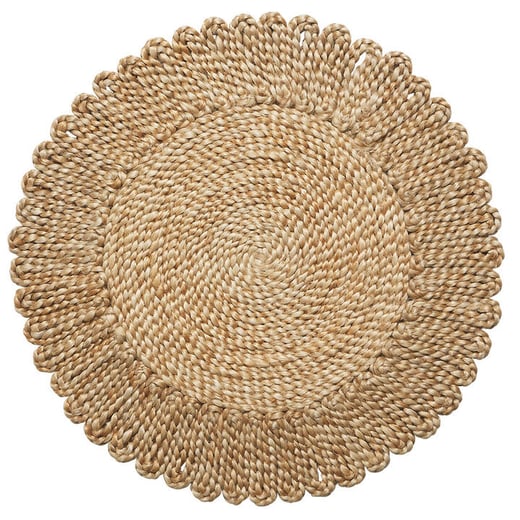 Paloma Fiore Jute Placemat, Pack of 4 Canvas+Sasson