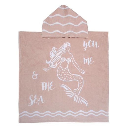Bambury You Me & the Sea Kids Cotton Poncho & Bucket Set Bambury