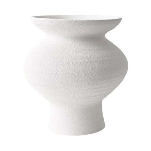 Ola Ceramic Pot, White Floral Interiors