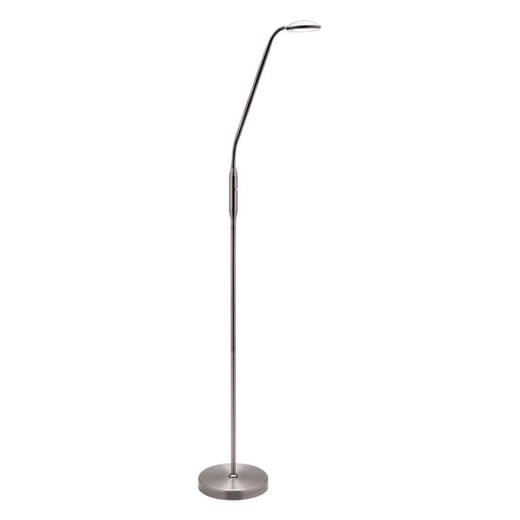 Dylan Metal LED Floor Lamp, Chrome Mercator