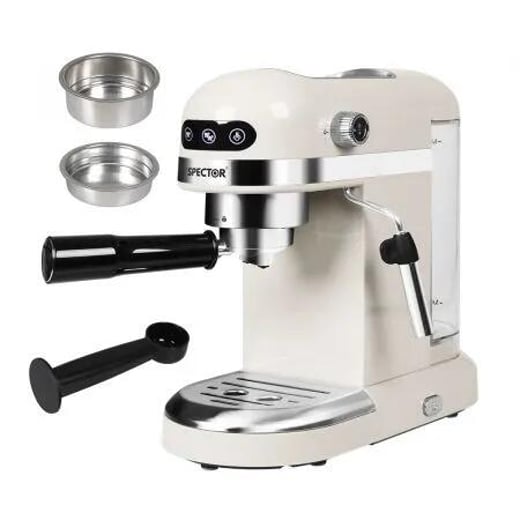 Coffee Maker Machine Espresso Milk White Spector