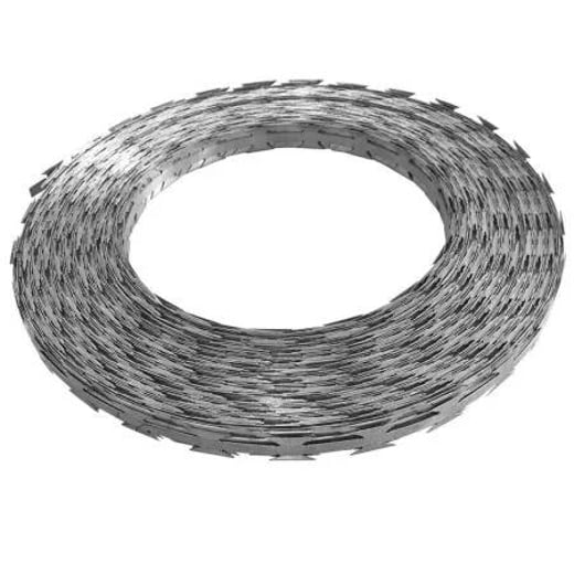 Razor Concertina Wire Galvanised Steel 500 m vidaXL