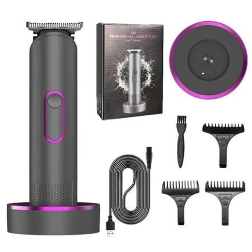 Hair Trimmer for Women, Waterproof Bikini Trimmer for Women for Wet & Dry Use, Rechargeable Hair Trimmer, Electric Razor&Shaver with Standing Recharge Dock Crazy Sales