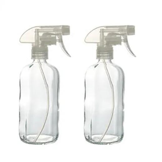 500ml 2Pcs Premium Adjustable Spray Bottles for Cleaning, No Leak And Clog Mister Spray Bottle, Spray Bottle For Hair, Plants, Pet Crazy Sales