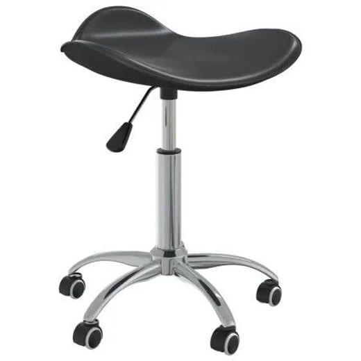 Office Chair Black Faux Leather vidaXL