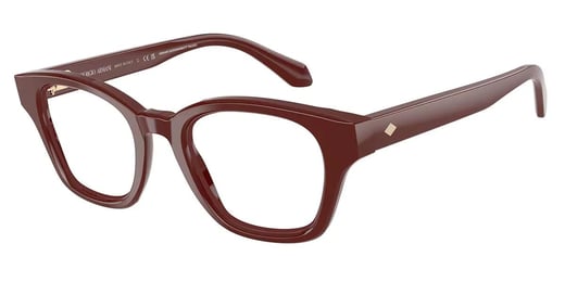 Giorgio Armani AR7274 6221 Men's Glasses Burgundy Size 47 - Private Health Rebate - Blue Light Block Available Giorgio Armani