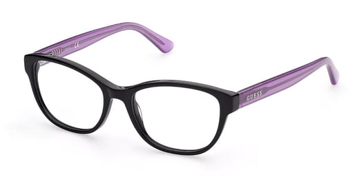 Guess GU9203 Kids 001 Kids' Glasses Black Size 48 - Private Health Rebate - Blue Light Block Available Guess