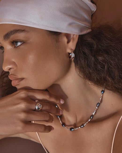 Ansel Earrings Amber Sceats