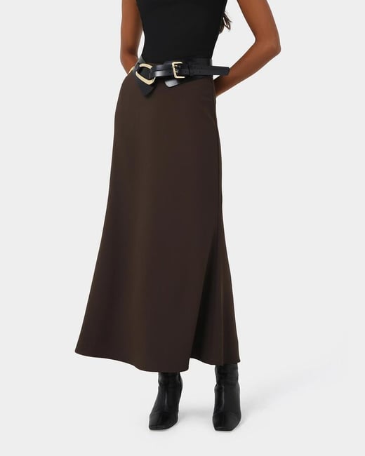 Caris Flared Maxi Skirt FORCAST