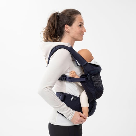 Quechua Physiological Baby Carrier From 9 Months To 15 Kg - Mh500 Navy Blue | Buy Online With Afterpay QUECHUA
