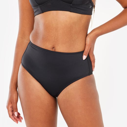 Olaian Romi Women's High-waisted Surfing Swimsuit Bottoms - Black | Buy Online With Afterpay OLAIAN