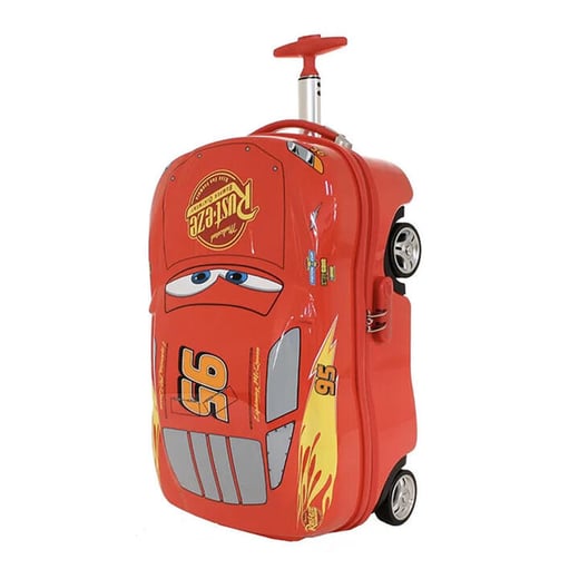 Disney Lightning Mcqueen 19" Hard Case Wheeled Trolley Suitcase Luggage | Buy Online With Afterpay DISNEY