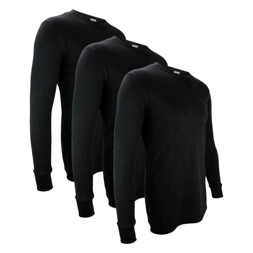 Thmo 3 Pack Mens Thermal Underwear Top | Winter Base Layer Long Sleeve Top | Buy Online With Afterpay THMO