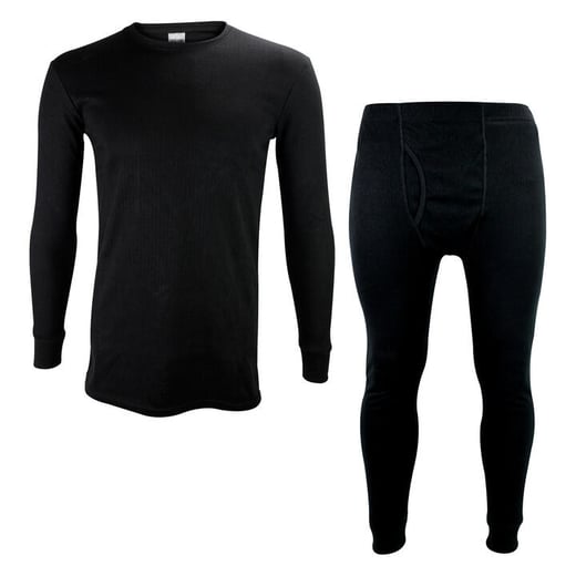 Thmo Mens Thermal Underwear Set | Fleece Lined Top & Long Johns Set | Buy Online With Afterpay THMO
