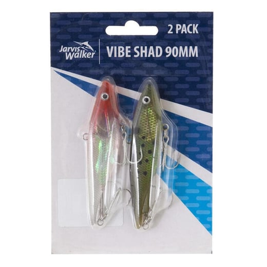 Jarvis Walker 2 Pack Of 90mm Soft Vibe Shad Lures - Rigged Soft Vibe Lure Pack | Buy Online With Afterpay JARVIS WALKER