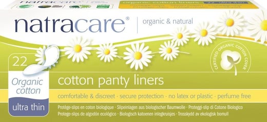 Natracare Organic Panty Liners Ultra Thin X 22 Natracare
