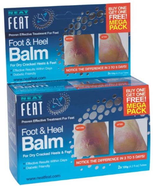 Neat Feat Foot & Heel Balm 120g X 2 Neat Feat