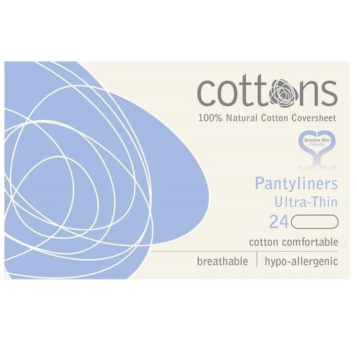 Cottons Panty Liners Ultra-Thin X 24 Cottons