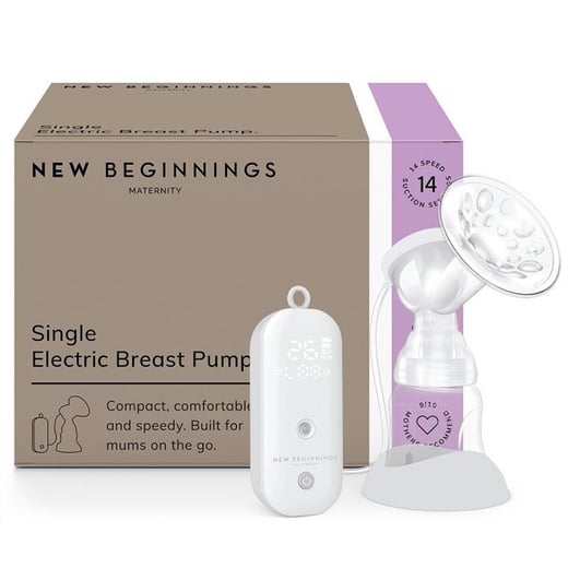 New Beginnings Single Electric Breast Pump New Beginnings