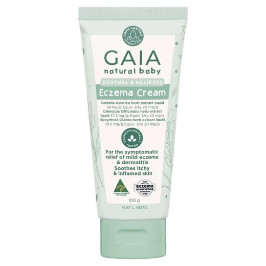 Gaia Natural Baby Eczema Cream 100g Gaia