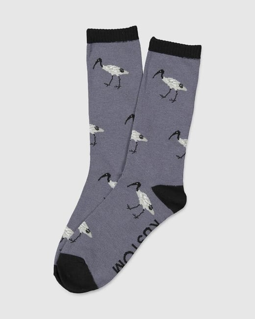 Kustom - Mens Ibis Crew Socks - Multi - Size 1SZ Kustom