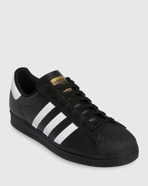 adidas - Superstar Adv Sneakers - Black - Size 12 adidas