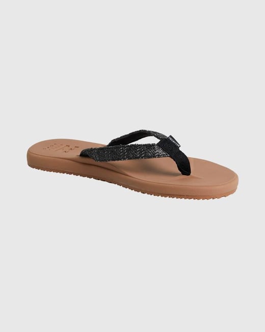 Billabong - Womens Kiana Recovery Sandals - Black - Size 10/41 Billabong