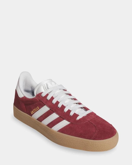adidas - Unisex Gazelle Adv Sneakers - Shared/Crywht/Goldmt - Size 10M/11W adidas
