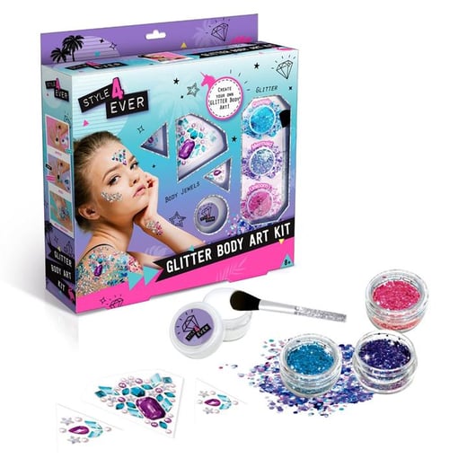 Style 4 Ever Body Glitter Art Kit Style 4 Ever