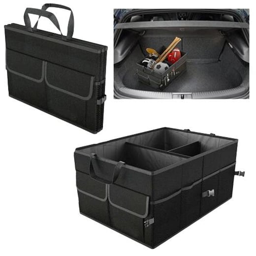 NNEOBA Car Storage Collapse Trunk Back Bin Bag Caddy Organizer Ford Hyundai Automobiles Interior Accessories Stowing Tidying Trunk Box NNE Living