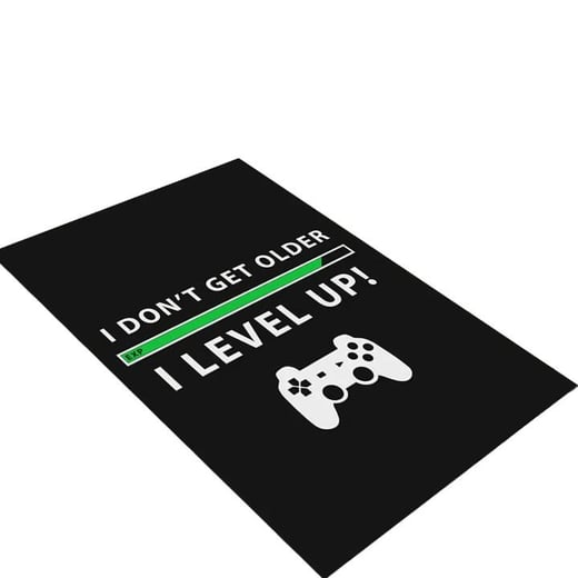 NNEOBA Game Console Symbols Cards Game Rug - Aesthetic Room Decor Furry Mat (80x120cm) NNE Living