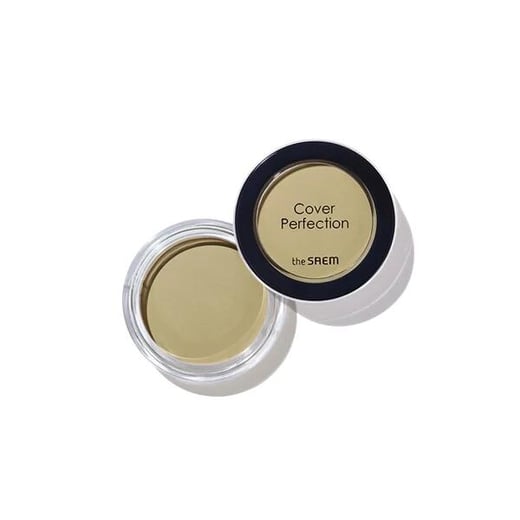 The Saem - Cover Perfection Pot Concealer - 6g - Green Beige The Saem