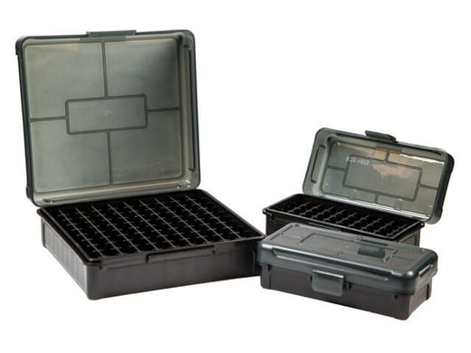 Frankford Arsenal Hinge Lid Ammo Box 480 Rug Durability - 50ae 50 Rd #fa480 Frankford