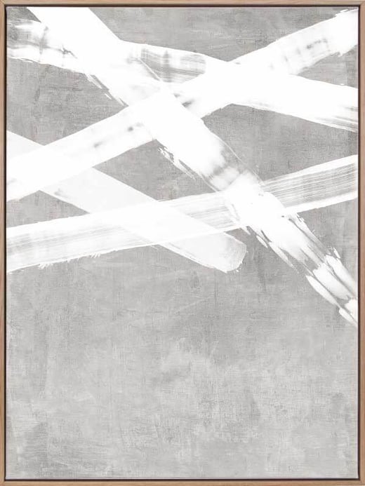 Rustic Charm Grey I Canvas Art Print Urban Road