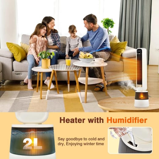 Advwin 2000W Ceramic Heater with Humidifier Advwin