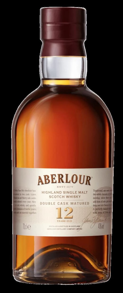 Aberlour 12 Year Old Double Cask Matured Single Malt Scotch Whisky (700mL) Aberlour Distillery