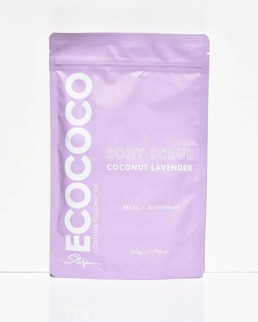 Ecococo Lavender Body Scrub ECOCOCO Australia
