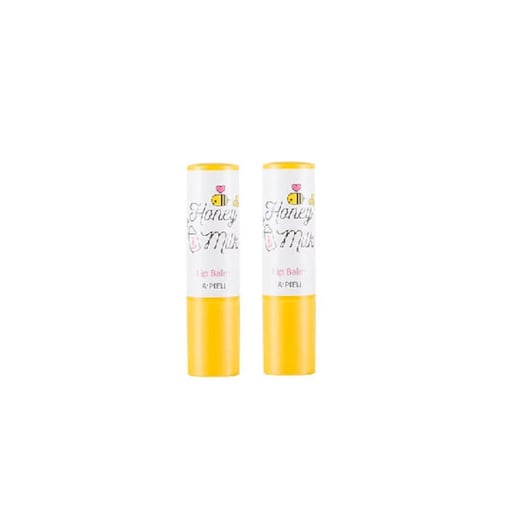 A'PIEU Honey & Milk Lip Balm - 3.3g (2ea) Set A'PIEU