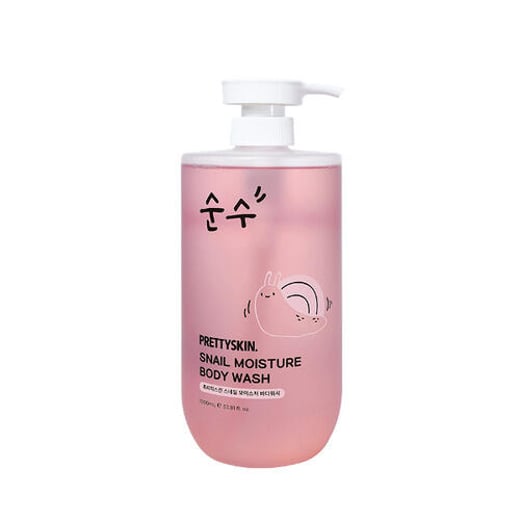 PRETTYSKIN - Snail Moisture Body Wash - 1000ml PRETTYSKIN