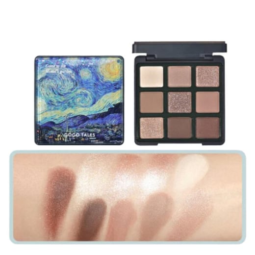 Gogo Tales - Secret Garden Eyeshadow Palette - 13g - #911 Gogo Tales