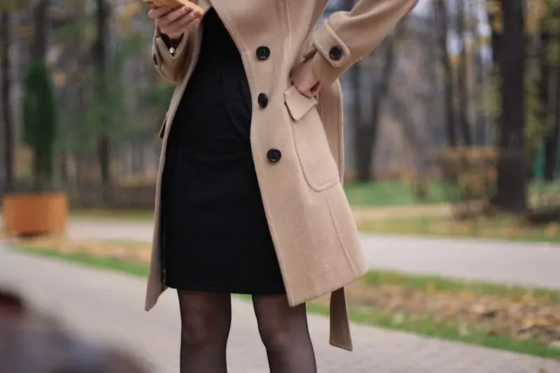 Women's wool coat